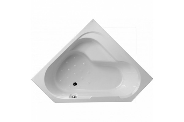 Акриловая ванна Jacob Delafon Bain Douche 145х145 E6221RU-00 правая