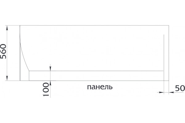 Экран 1MarKa Piccolo R 150x75