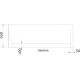 Экран 1MarKa Piccolo L 150x75