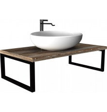Столешница с раковиной 1MarKa Grunge Loft 100 дуб намибия в современном стиле
