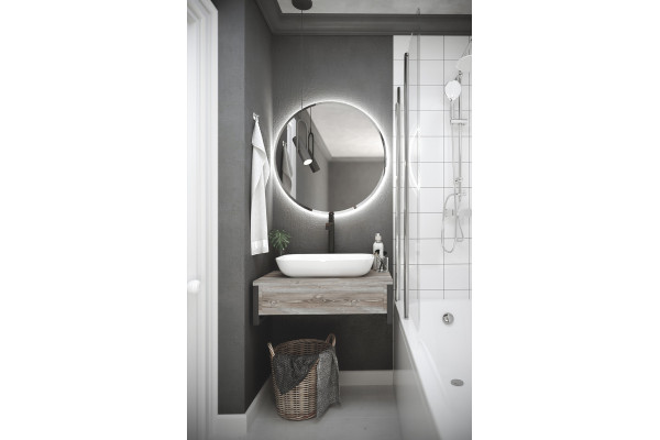 Мебель для ванной 1MarKa Grunge Loft 100 дуб намибия подвесная, с ящиками