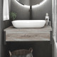 Тумба для комплекта 1MarKa Grunge Loft 90 дуб намибия подвесная, с ящиками