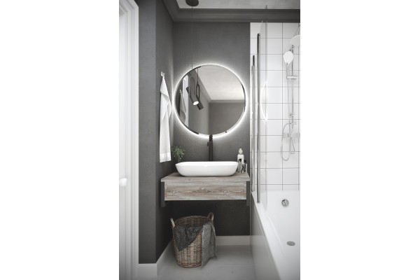 Тумба для комплекта 1MarKa Grunge Loft 90 дуб намибия подвесная, с ящиками