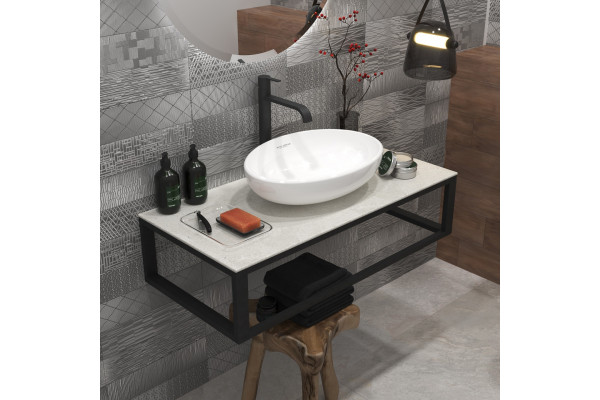 Столешница с раковиной 1MarKa Loft 100