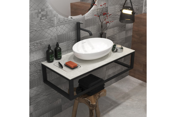 Столешница с раковиной 1MarKa Loft 90