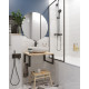 Столешница с раковиной 1MarKa Grunge Loft 60 дуб вотан
