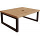 Столешница с раковиной 1MarKa Grunge Loft 60 дуб вотан