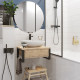 Тумба для комплекта 1MarKa Grunge Loft 60П дуб Вотан подвесная, с ящиками