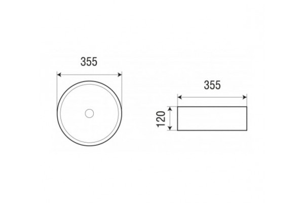 Раковина Weltwasser WW Elbach 3134 MBL матовая голубая