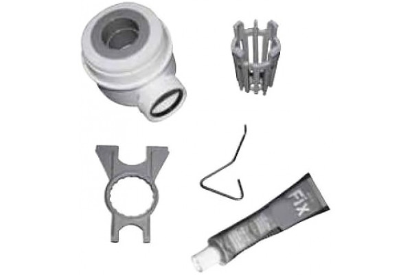 Душевой лоток ACO Showerdrain 405718 с решеткой, хром, в пол около стены