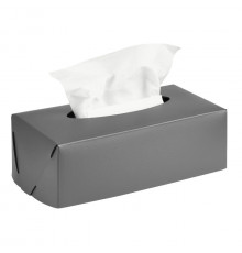 ADJ Салфетница Kleenex 23x12xH75 см. цвет: серый/черный