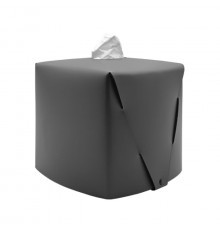 ADJ Салфетница Kleenex 12x12xH12 см. цвет: серый/черный