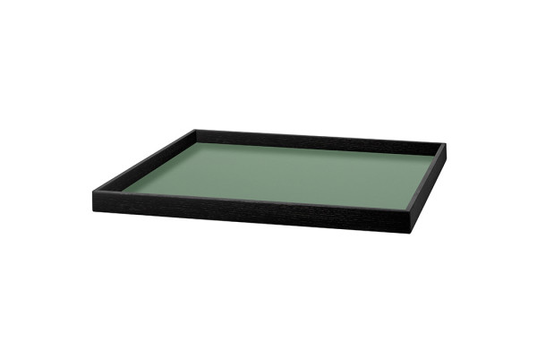 ADJ Поднос Mondo 35x35xH3 см. цвет: небесный/эвкалипт 0064.50/60