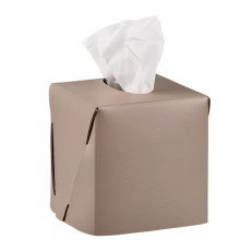 ADJ Салфетница Kleenex 12x12xH12 см. цвет: капучино/шоколад