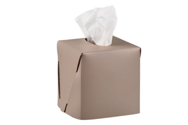 ADJ Салфетница Kleenex 12x12xH12 см. цвет: капучино/шоколад 0015.04/06