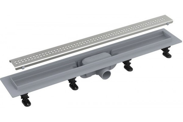 Душевой лоток AlcaPlast Simple с решеткой и опорами APZ9-650M