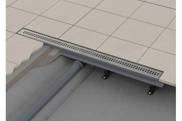 Душевой лоток AlcaPlast Simple с решеткой и опорами APZ9-850M