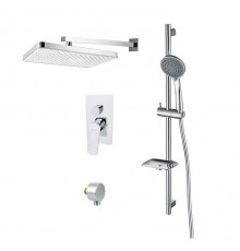 Комплект для душа Aquatek Вега AQ1074CR 4 в 1 (AQ1046CR + AQ2081CR + AQ2454CR + AQ2011CR)