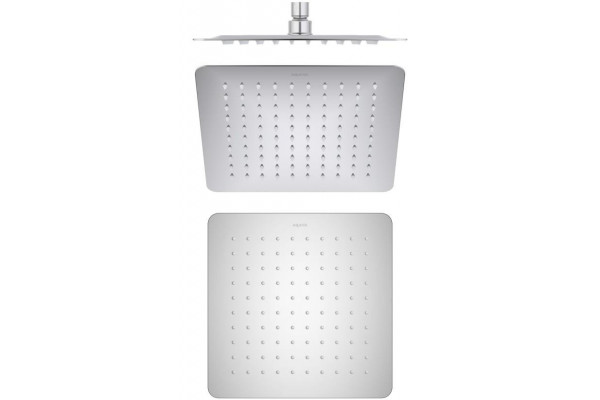 Верхний душ AQUATEK, квадратный 250*250*2 мм, хром AQ2072CR