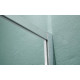 AQ ARI KV 08020CH Душевой уголок квадратный, двери раздвижные 800x800x2000 профиль хром, стекло прозрачное