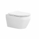 Set AQUATEK ЛЕЯ (рама AQUATEK Standard INS-0000012 с звукоиз.прокладкой+крепеж KKI-0000002+кнопкаKDI-0000010+унитаз ЛЕЯ AQ1199-00 с крышкой-сиденьем