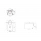 SET AQUATEK ОБЕРОН T KDI18 (рама AQUATEK Standard INS-0000012 с клавишей KDI-0000018 и крепежом KKI-0000002+унитаз ОБЕРОН AQ1365T-00 с тонким сиденьем