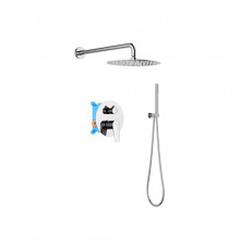 Душевой комплект Set 3 в 1 AQUATEK БЕТТА, хром AQ1172CR