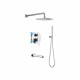Душевой комплект Set 4 в 1 AQUATEK БЕТТА, хром AQ1173CR