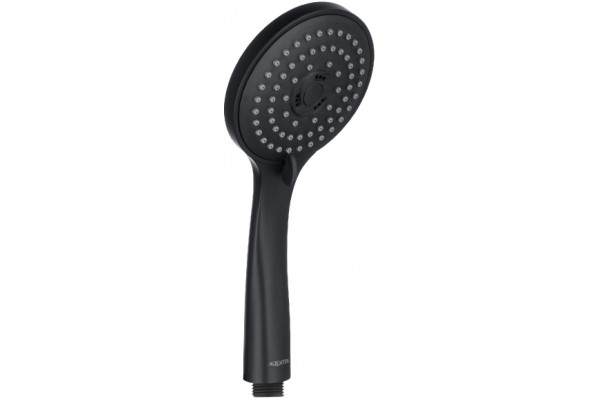 Ручной душ AQUATEK AQ2003MB 3jet, матовый черный