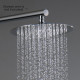 Верхний душ AQUATEK, круглый, 250*2 мм, хром AQ2073CR