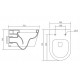 SET AQUATEK ОБЕРОН KDI16(рама AQUATEK Standard INS-0000012 с клавишей KDI-0000016 и крепежом KKI-0000002+унитаз ОБЕРОН AQ1363W-00 с тонким сиденьем sc