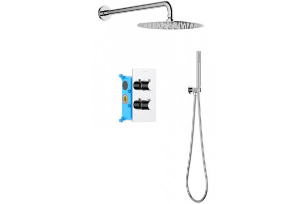 Душевой комплект Set 3 в 1 AQUATEK ЕВРОПА, хром AQ1376CR
