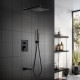Душевой комплект Set 4 в 1 AQUATEK ЛИРА, матовый черный AQ1473MB