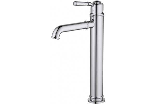 Смеситель для раковины AQUATEK КЛАССИК, 235 мм, без донного клапана, хром AQ1504CR