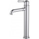 Смеситель для раковины AQUATEK КЛАССИК, 235 мм, без донного клапана, хром AQ1504CR