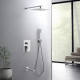 Душевой комплект Set 4 в 1 AQUATEK ЛИБРА, хром AQ1673CR