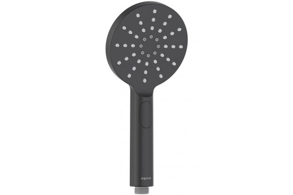 Ручной душ AQUATEK ОБЕРОН, Select 120 3 jet, матовый черный AQ2006MB