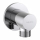 Шланговое подсоединение AQUATEK, хром, AQ2456CR