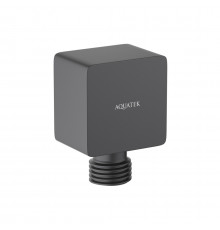 Шланговое подсоединение AQUATEK, матовый черный AQ2459MB