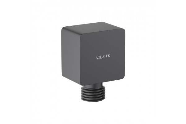 Шланговое подсоединение AQUATEK, матовый черный AQ2459MB