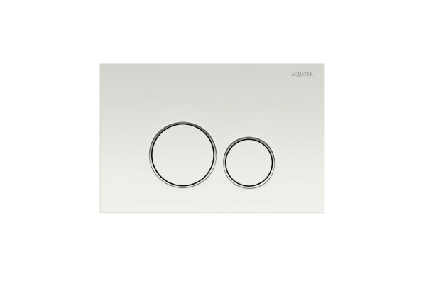 SET AQUATEK ЕВРОПА T KDI15(рама AQUATEK Standard INS-0000012 с клавишей KDI-0000015 и крепежом KKI-0000002+унитаз AQ1900T-00 с тонким сиденьем sc)