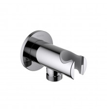 Шланговое подсоединение AQUATEK, с держателем, хром AQ2460CR