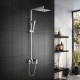 Душевая система для ванны AQUATEK ЛИБРА 300х200мм, хром AQ2640CR