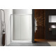 AQ ARI RA 12020CH Душевая дверь двухэлементная, раздвижная1200x2000 профиль хром, стекло прозрачное