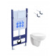 SET AQUATEK КАИР KKI/14 (рама AQUATEK Standard INS-0000014 и крепежаKKI-0000002 +унитаз AQ1170-00 КАИР с тонким сиденьем soft-close