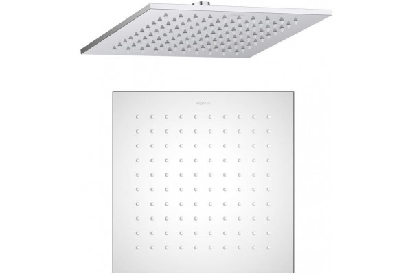 Верхний душ AQUATEK, квадратный, 250*250*7 мм, хром AQ2076CR