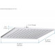 Верхний душ AQUATEK, квадратный, 250*250*7 мм, хром AQ2076CR