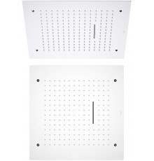 Верхний душ AQUATEK, 500*500 мм, 2 jet, внешняя и скрытая часть, хром AQ2082CR