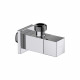 Угловой переходник AQUATEK, хром AQ2453CR