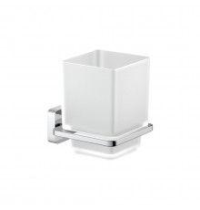 Стакан с держателем AQUATEK ЛИБРА, хром AQ4304CR